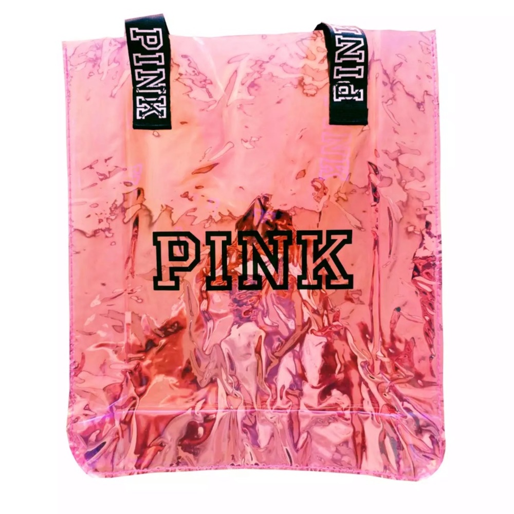 PINK HOLOGRAM HANDBAG SHOULDER BAG